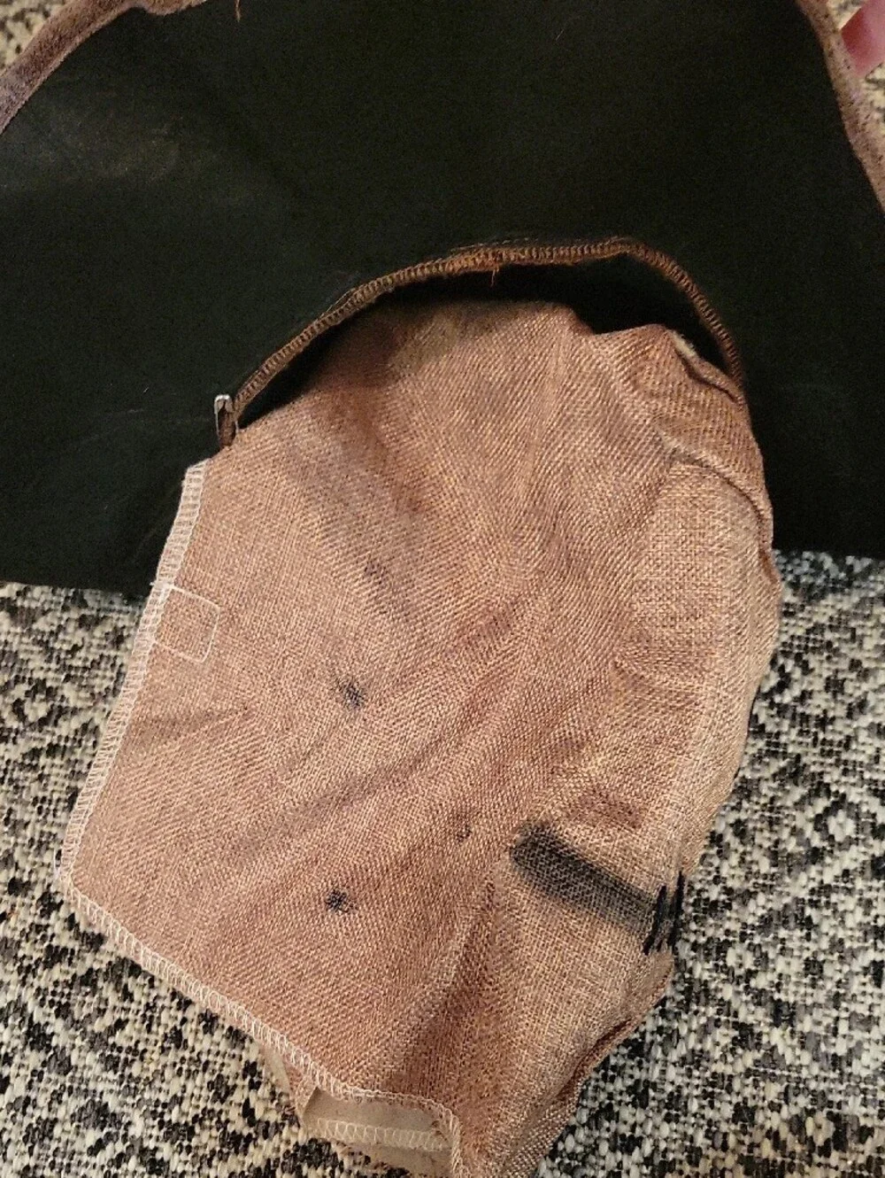 Kids Brown Scarecrow Costume with Hat